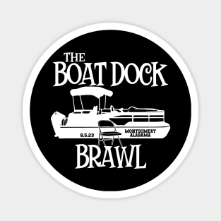 The Boat Dock Brawl Magnet